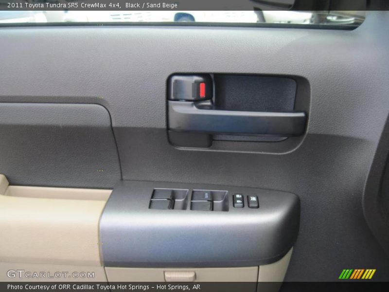 Black / Sand Beige 2011 Toyota Tundra SR5 CrewMax 4x4