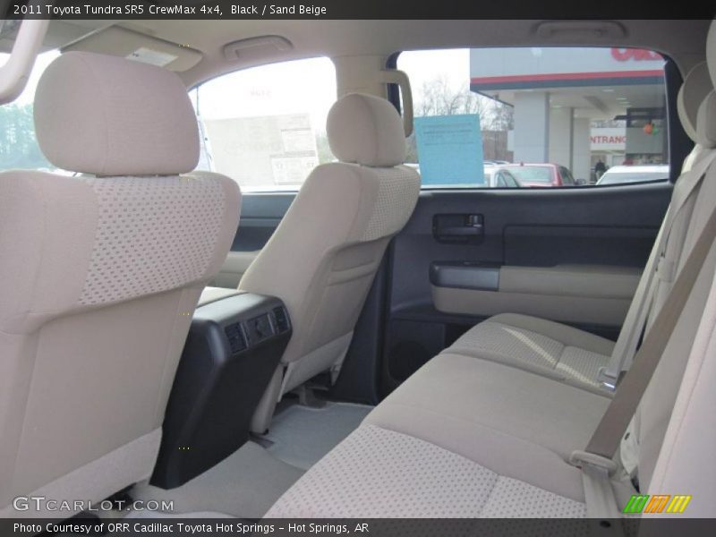 Black / Sand Beige 2011 Toyota Tundra SR5 CrewMax 4x4
