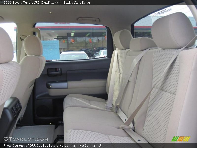 Black / Sand Beige 2011 Toyota Tundra SR5 CrewMax 4x4