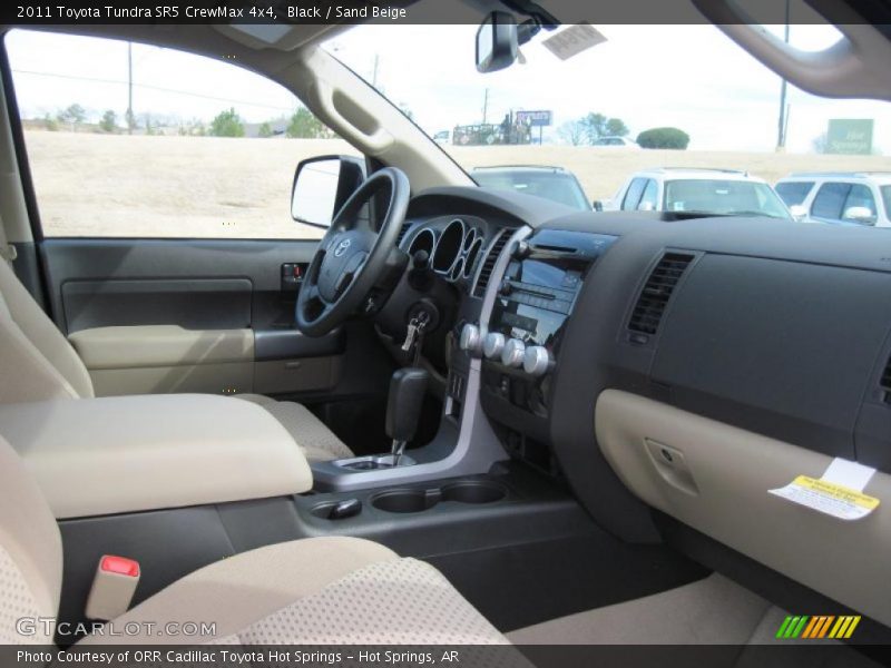 Black / Sand Beige 2011 Toyota Tundra SR5 CrewMax 4x4