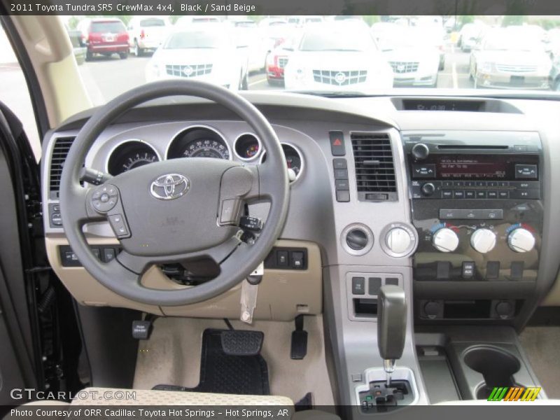 Dashboard of 2011 Tundra SR5 CrewMax 4x4