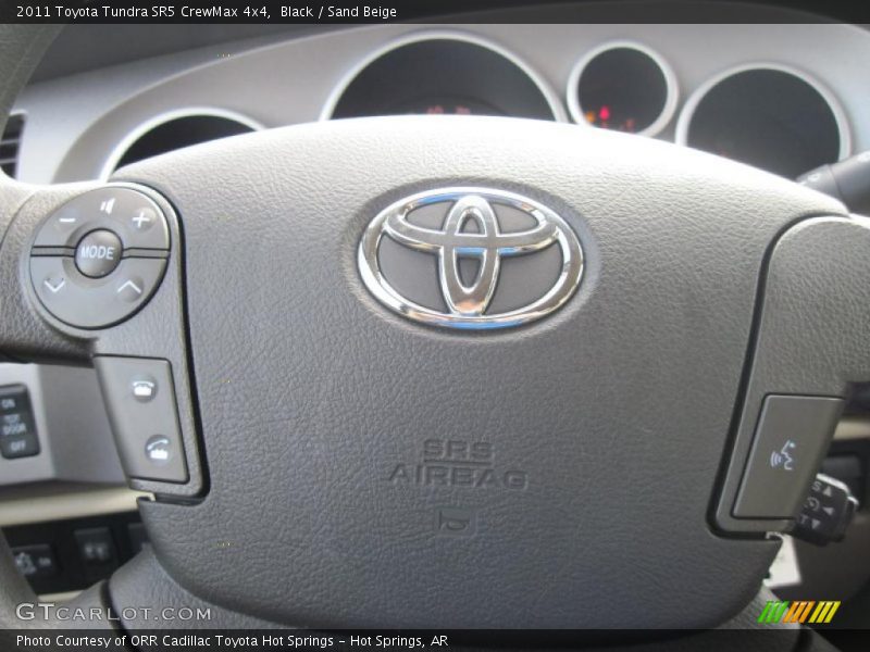 Black / Sand Beige 2011 Toyota Tundra SR5 CrewMax 4x4