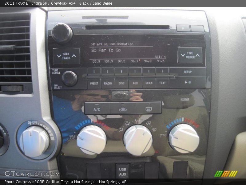 Black / Sand Beige 2011 Toyota Tundra SR5 CrewMax 4x4