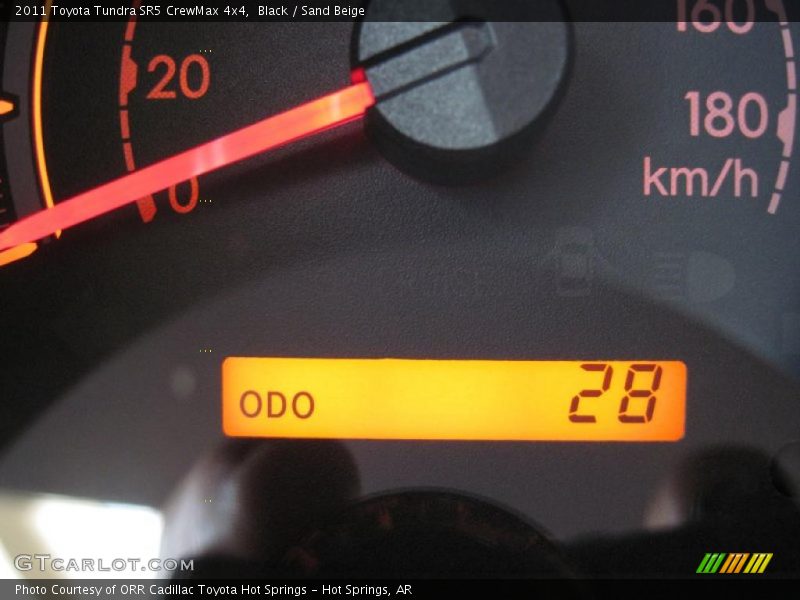 Black / Sand Beige 2011 Toyota Tundra SR5 CrewMax 4x4