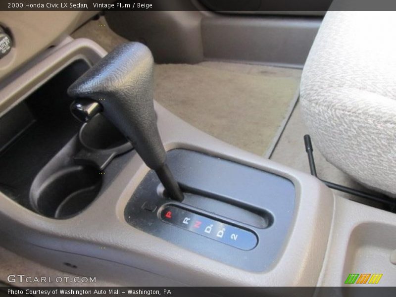  2000 Civic LX Sedan 4 Speed Automatic Shifter