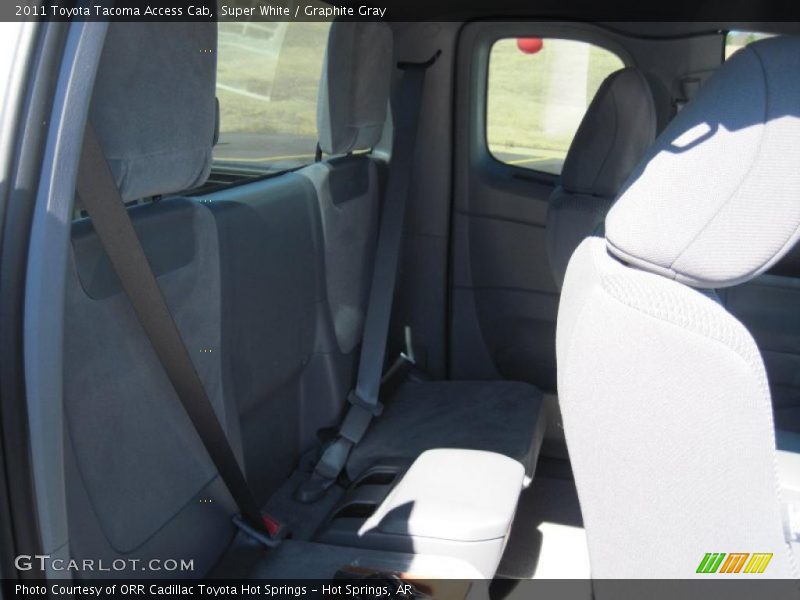 Super White / Graphite Gray 2011 Toyota Tacoma Access Cab
