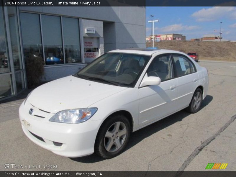 Taffeta White / Ivory Beige 2004 Honda Civic EX Sedan
