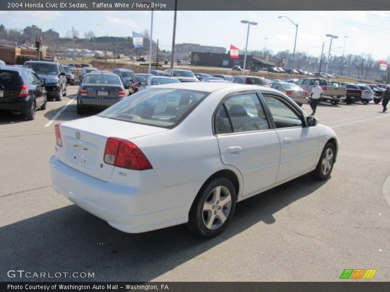 Taffeta White / Ivory Beige 2004 Honda Civic EX Sedan