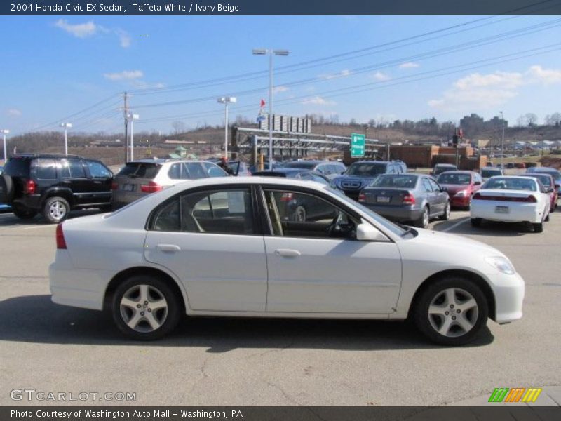 Taffeta White / Ivory Beige 2004 Honda Civic EX Sedan