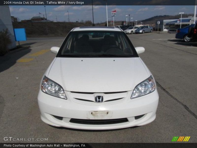 Taffeta White / Ivory Beige 2004 Honda Civic EX Sedan