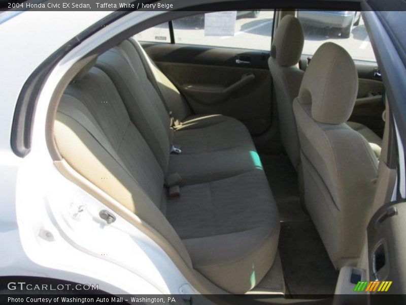 Taffeta White / Ivory Beige 2004 Honda Civic EX Sedan