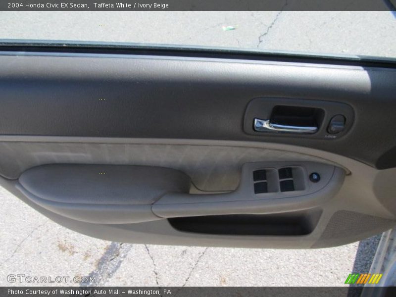 Taffeta White / Ivory Beige 2004 Honda Civic EX Sedan