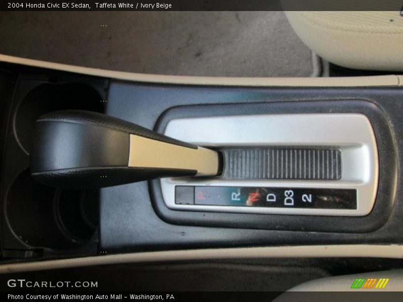 Taffeta White / Ivory Beige 2004 Honda Civic EX Sedan