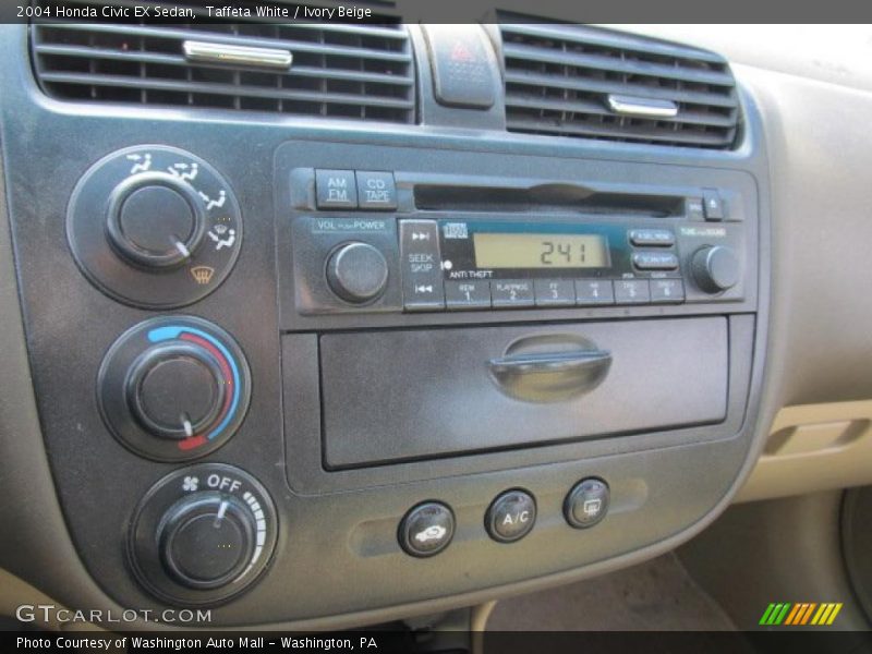 Taffeta White / Ivory Beige 2004 Honda Civic EX Sedan
