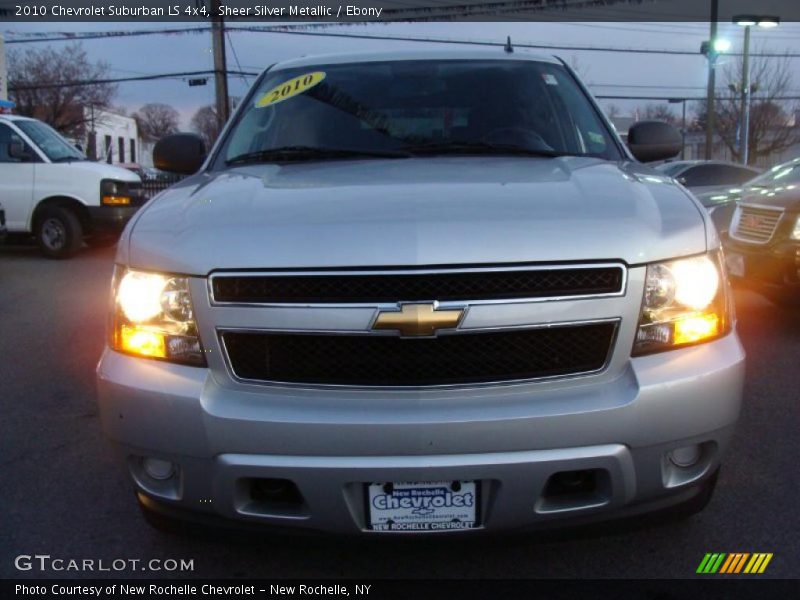 Sheer Silver Metallic / Ebony 2010 Chevrolet Suburban LS 4x4