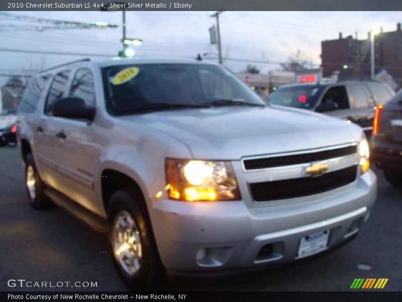 Sheer Silver Metallic / Ebony 2010 Chevrolet Suburban LS 4x4