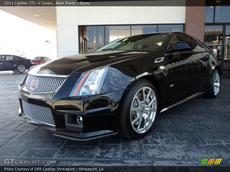 Black Raven / Ebony 2011 Cadillac CTS -V Coupe