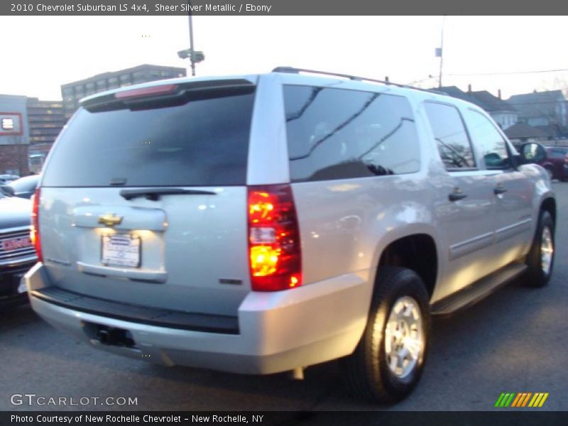 Sheer Silver Metallic / Ebony 2010 Chevrolet Suburban LS 4x4