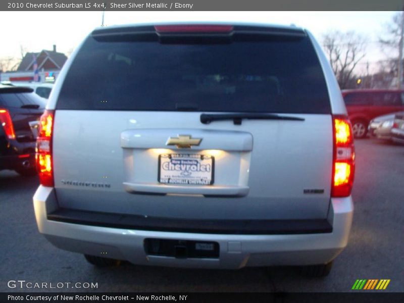 Sheer Silver Metallic / Ebony 2010 Chevrolet Suburban LS 4x4