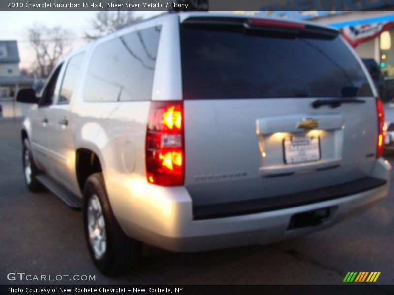 Sheer Silver Metallic / Ebony 2010 Chevrolet Suburban LS 4x4