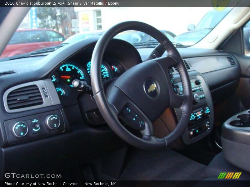 Sheer Silver Metallic / Ebony 2010 Chevrolet Suburban LS 4x4