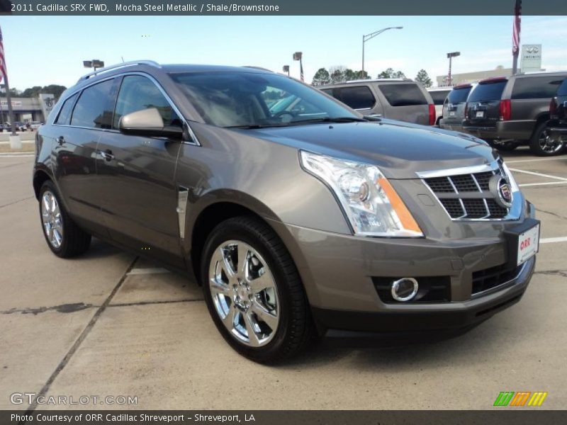 Mocha Steel Metallic / Shale/Brownstone 2011 Cadillac SRX FWD