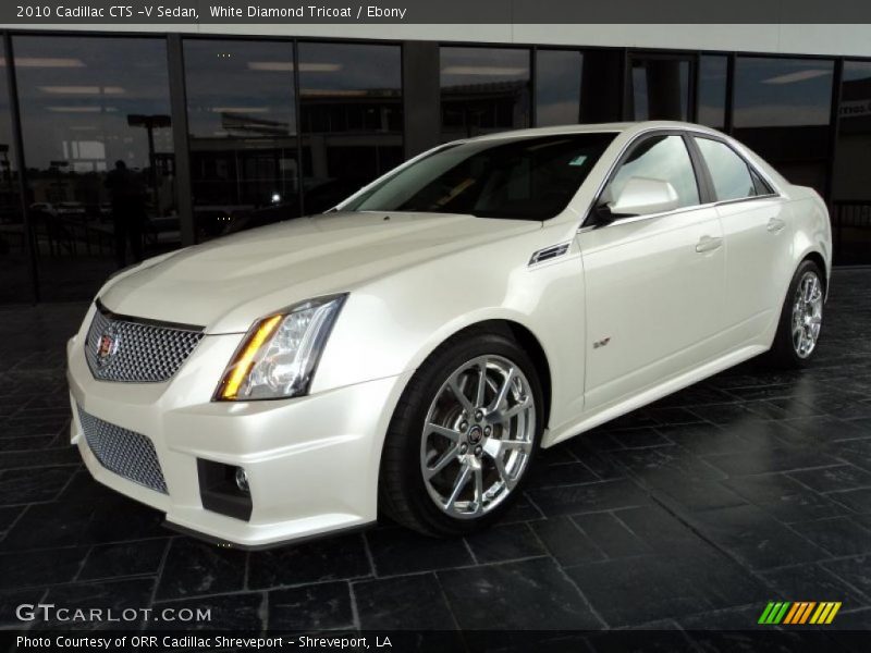  2010 CTS -V Sedan White Diamond Tricoat