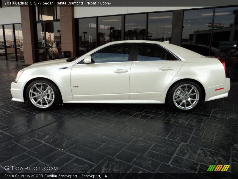  2010 CTS -V Sedan White Diamond Tricoat