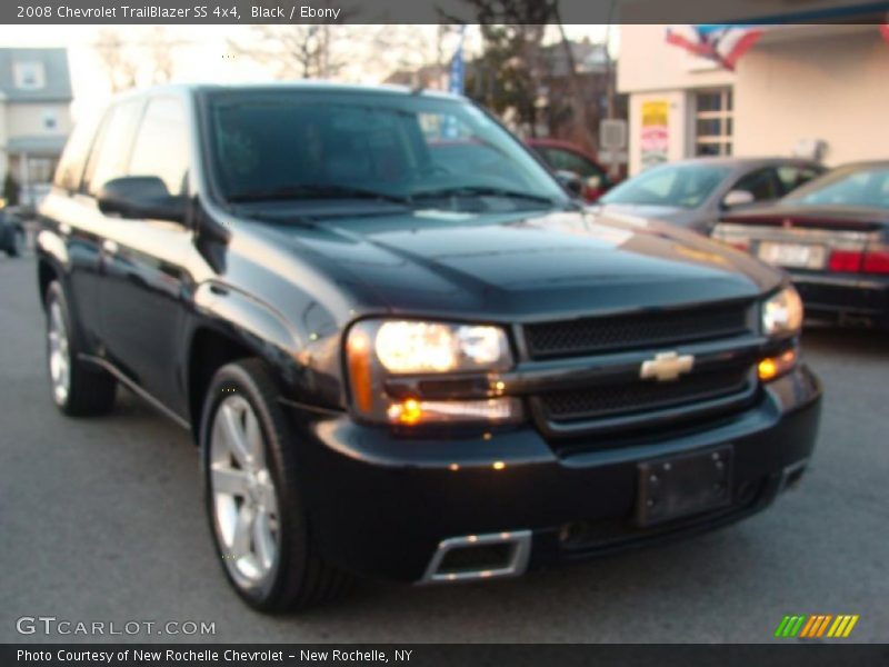 Black / Ebony 2008 Chevrolet TrailBlazer SS 4x4