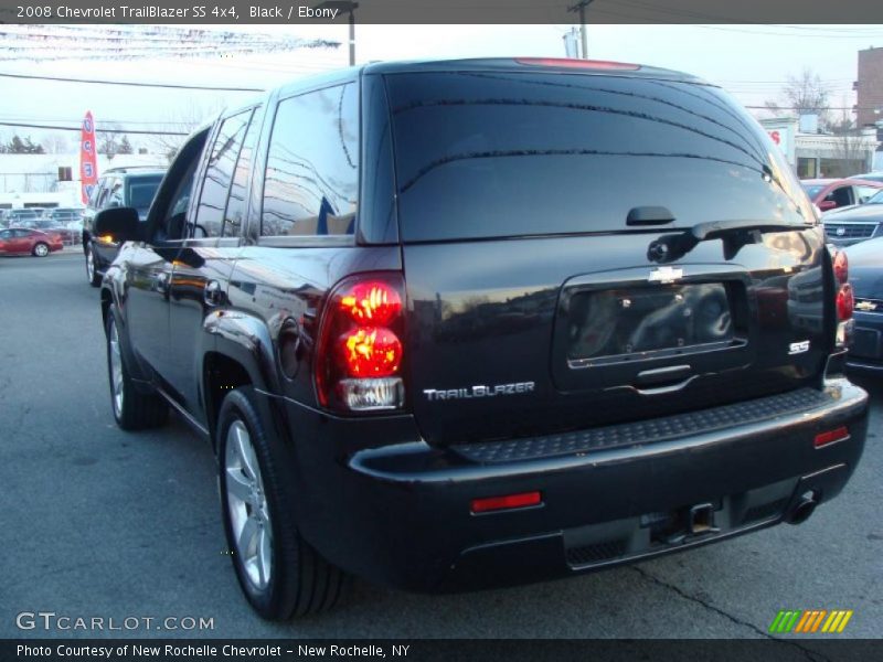 Black / Ebony 2008 Chevrolet TrailBlazer SS 4x4