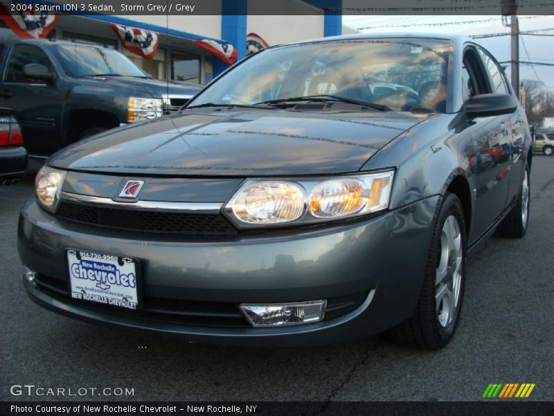 Storm Grey / Grey 2004 Saturn ION 3 Sedan