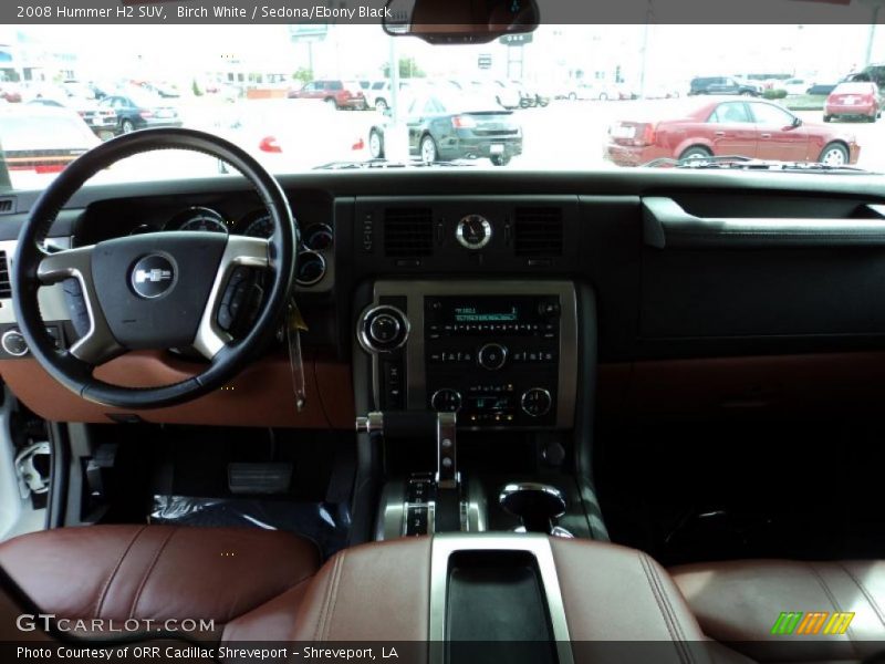 Birch White / Sedona/Ebony Black 2008 Hummer H2 SUV