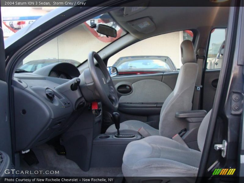  2004 ION 3 Sedan Grey Interior