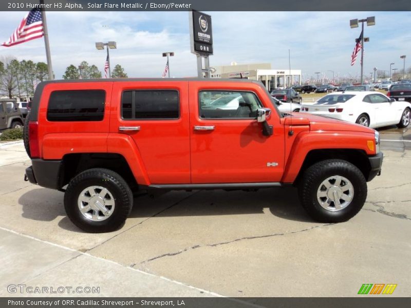  2010 H3 Alpha Solar Flare Metallic