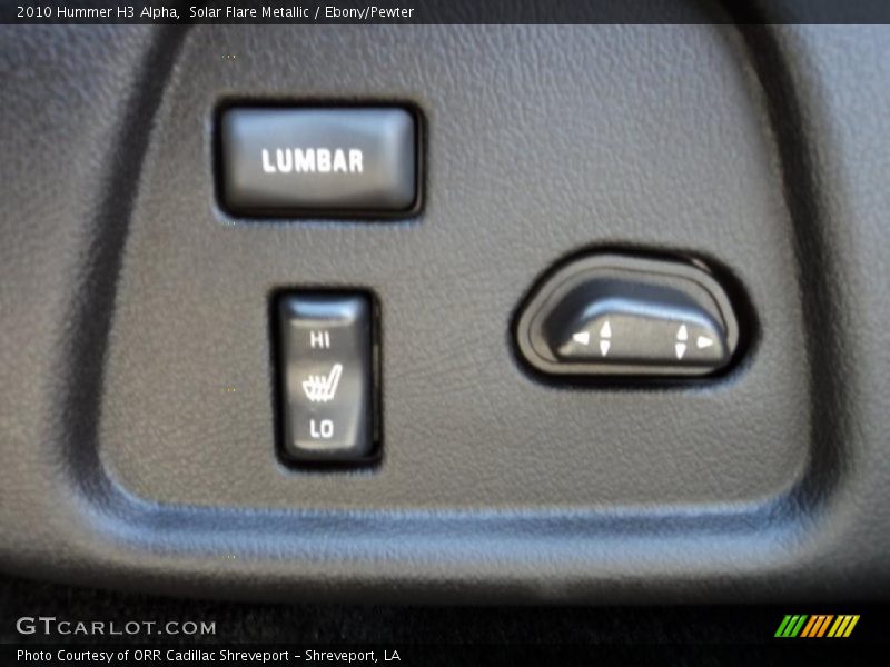 Solar Flare Metallic / Ebony/Pewter 2010 Hummer H3 Alpha