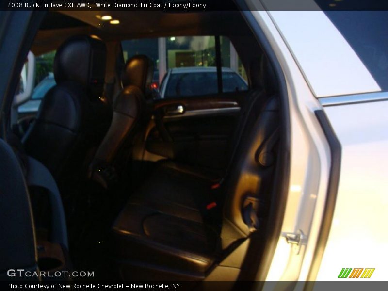 White Diamond Tri Coat / Ebony/Ebony 2008 Buick Enclave CXL AWD