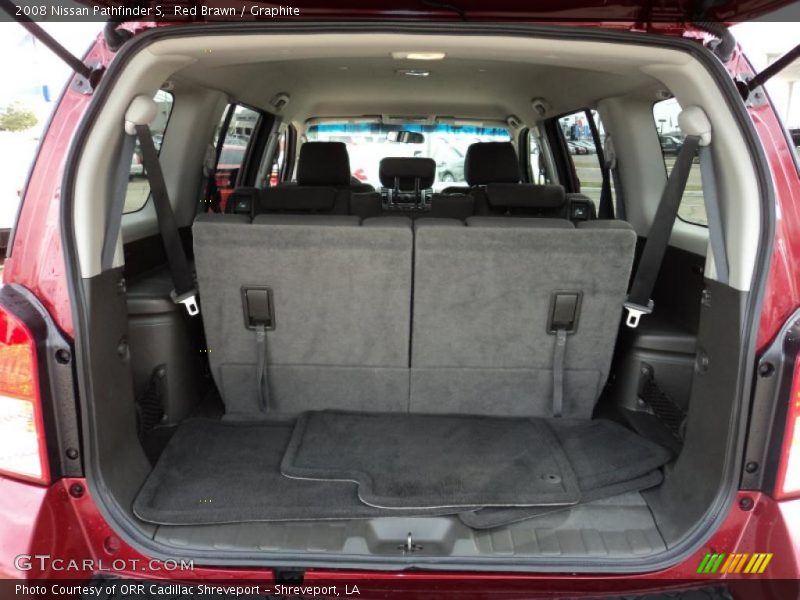 Red Brawn / Graphite 2008 Nissan Pathfinder S