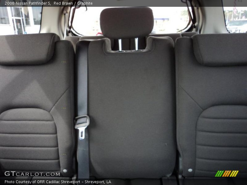 Red Brawn / Graphite 2008 Nissan Pathfinder S