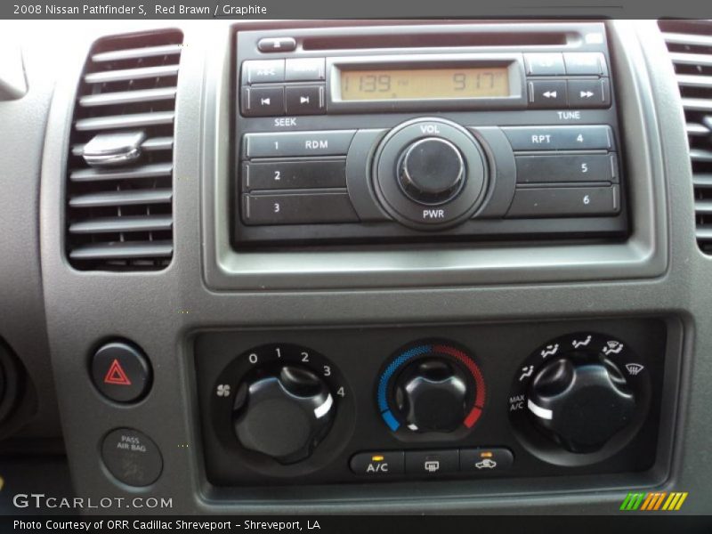 Red Brawn / Graphite 2008 Nissan Pathfinder S