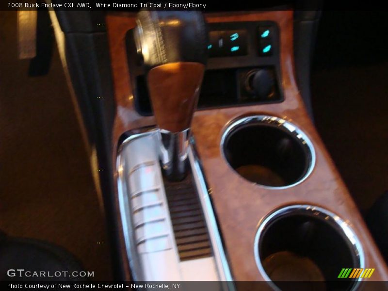 White Diamond Tri Coat / Ebony/Ebony 2008 Buick Enclave CXL AWD