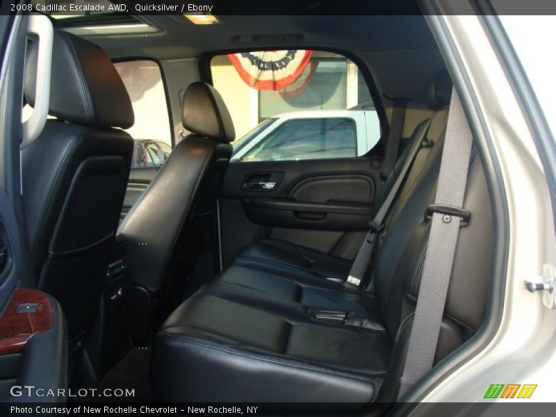 Quicksilver / Ebony 2008 Cadillac Escalade AWD