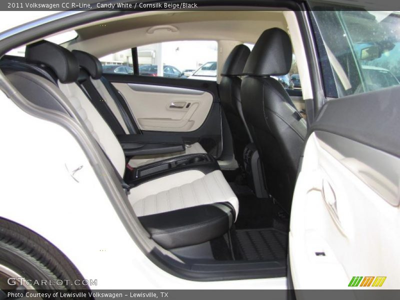  2011 CC R-Line Cornsilk Beige/Black Interior
