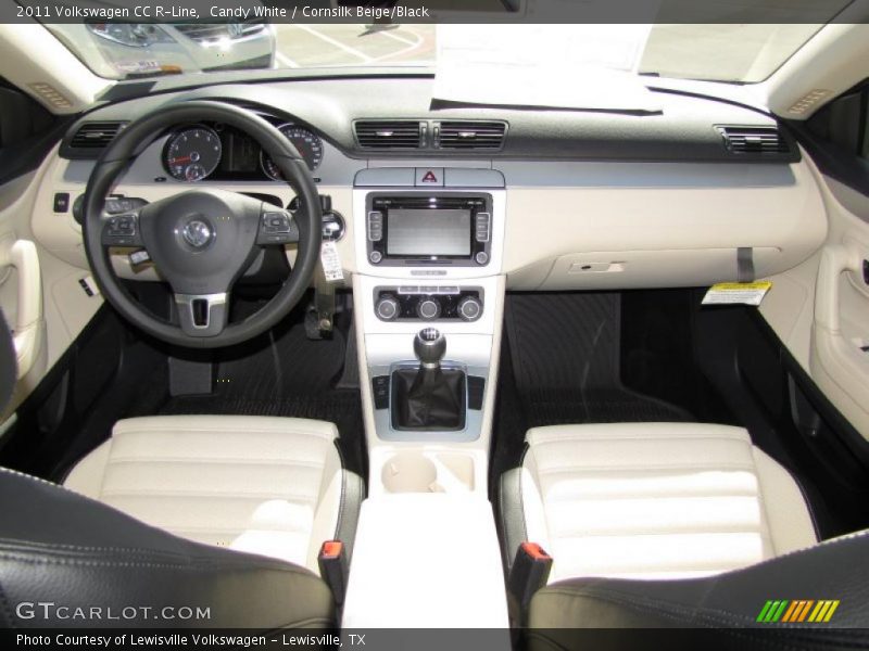 Dashboard of 2011 CC R-Line