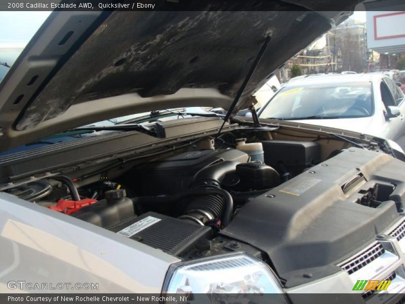 Quicksilver / Ebony 2008 Cadillac Escalade AWD