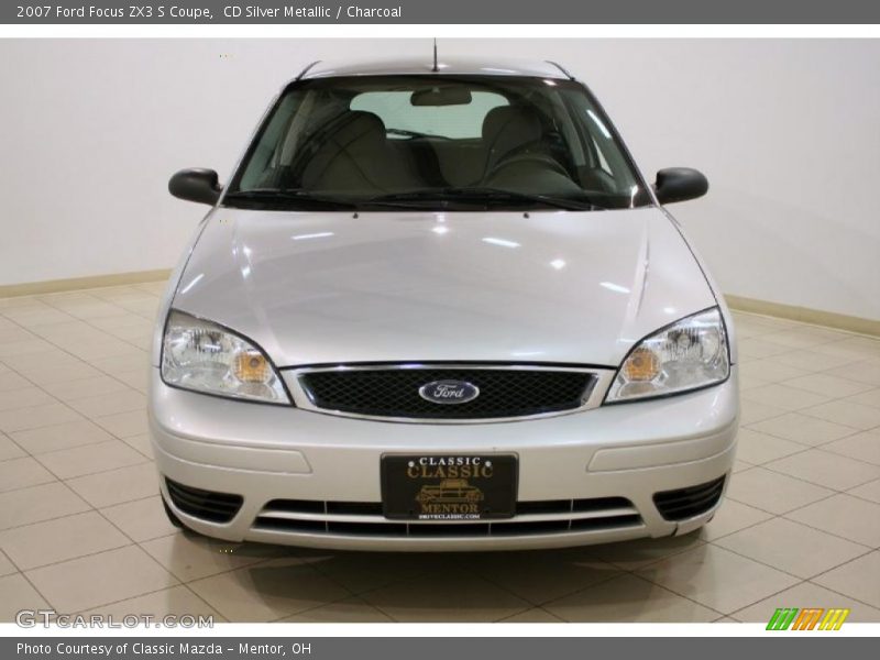 CD Silver Metallic / Charcoal 2007 Ford Focus ZX3 S Coupe