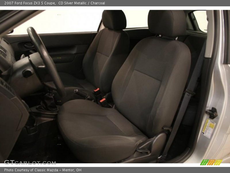 CD Silver Metallic / Charcoal 2007 Ford Focus ZX3 S Coupe