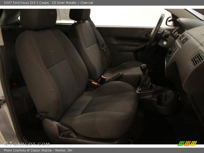 CD Silver Metallic / Charcoal 2007 Ford Focus ZX3 S Coupe