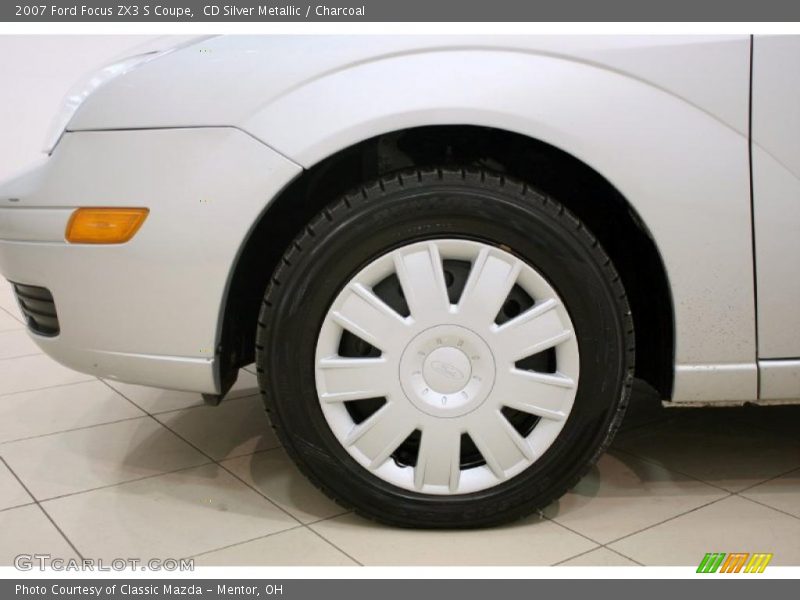 CD Silver Metallic / Charcoal 2007 Ford Focus ZX3 S Coupe
