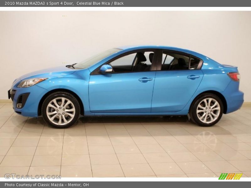  2010 MAZDA3 s Sport 4 Door Celestial Blue Mica