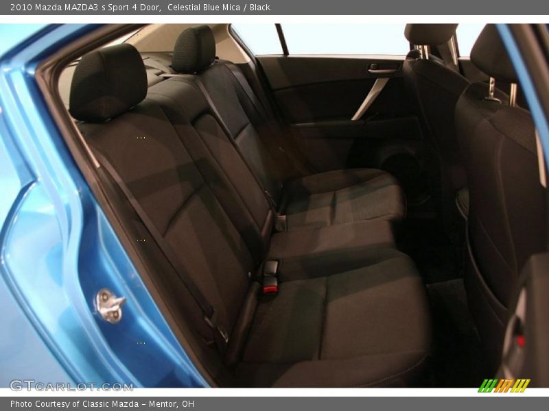 Celestial Blue Mica / Black 2010 Mazda MAZDA3 s Sport 4 Door